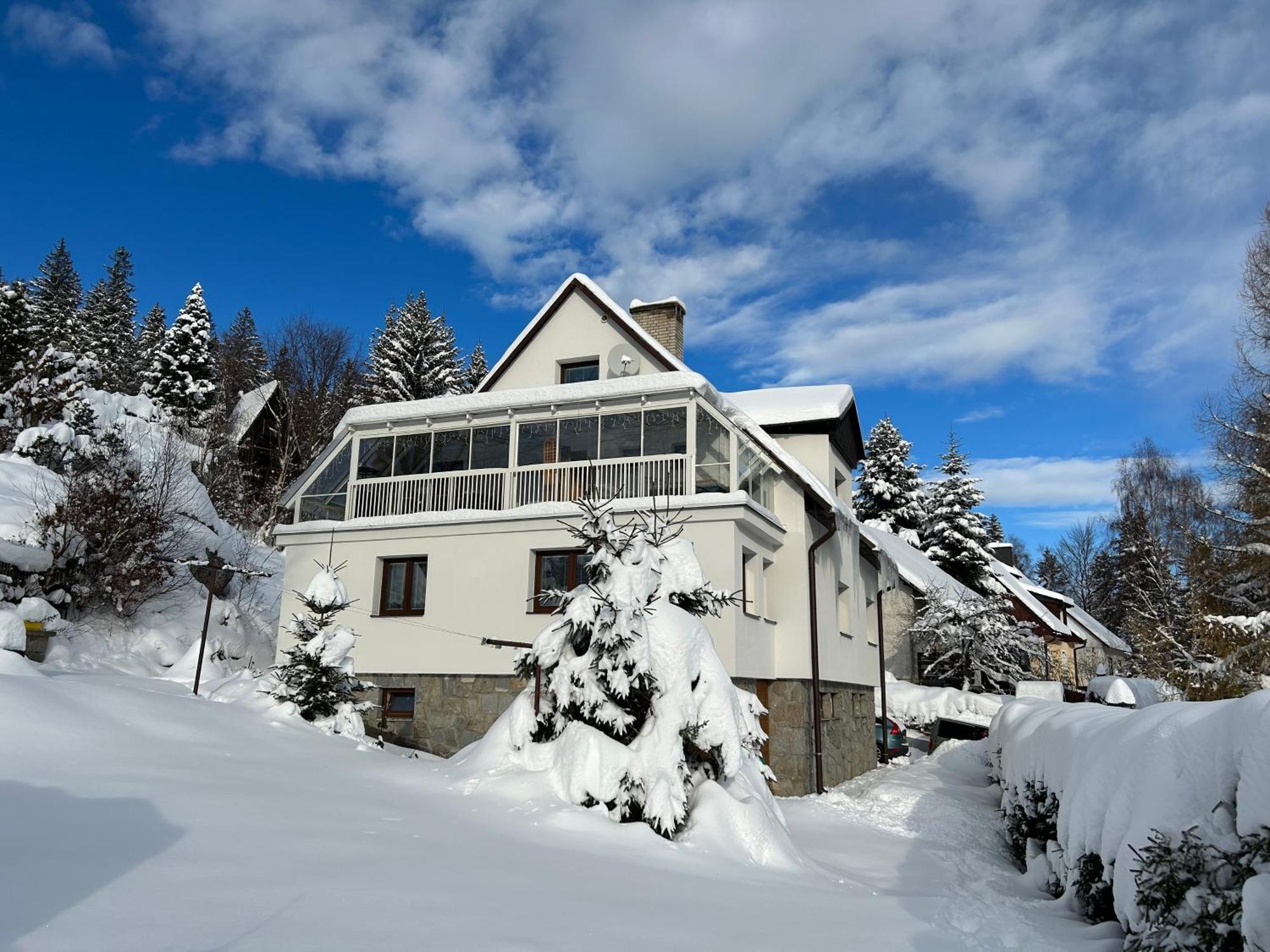 Apartmany U Vleku - Podkrovni Apartman Karlova Studánka Buitenkant foto